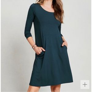 Garnet Hill Everyday A Line Knit Dress